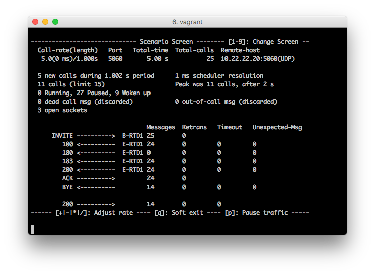 sipp running statistics